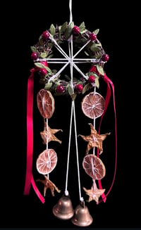 Witch bells - Handmade wall hanging home decor - Pagan decor - 