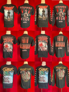 Image of Officially Licensed Turbidity/Guttural Disease/Sufism Cover Art Short/Long Sleeves Shirts!!