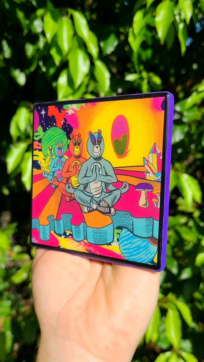 Tripping Animals Brewing "The Fourth Trip Around the Sun" Craft Coaster 