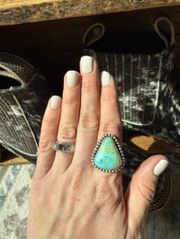Image 2 of Sagebrush Beaded Turquoise Ring