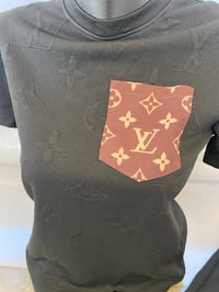 Image 3 of lv inspired short sets women’s 