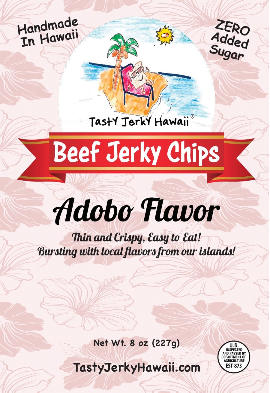Image of  Crispy beef jerky adobo no  added sugar 