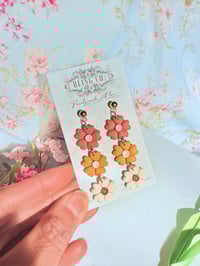 Image 2 of Trio Floral Dangle 