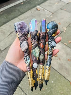 Image of Manifesting pen angel aura quartz 