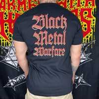 Image 3 of Blasphamagoatachrist - Black Metal Warfare SHORT SLEEVE