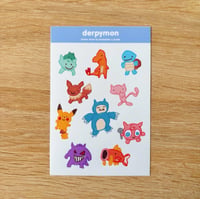 Derpymon Sticker Sheet