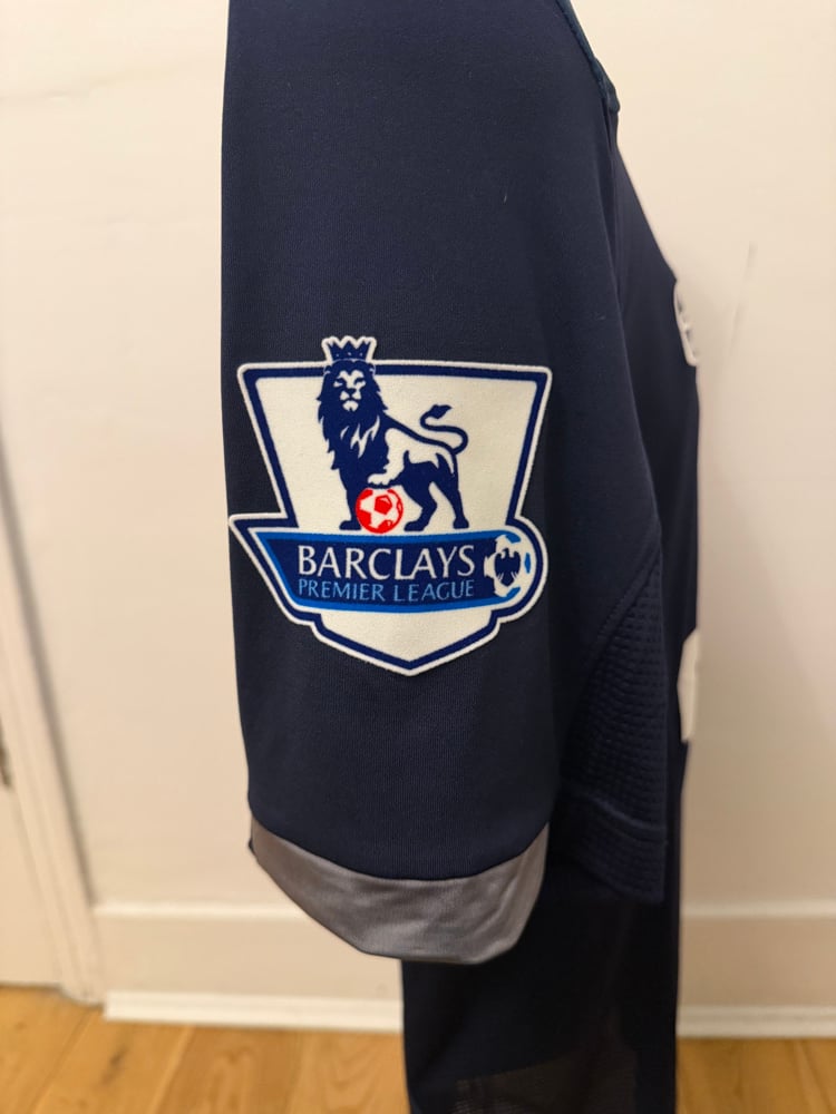 Image of Tottenham Hotspur “BALE 11” 2012/13 Away Shirt + PL patches (S)