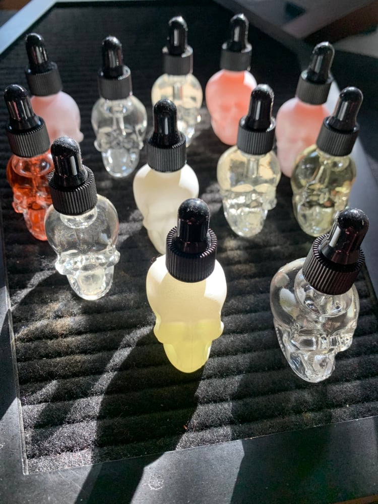 Image of Mini Skull Cuticle Oils