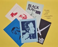 Image 1 of Black Flag/Pettibon Postcard Set 2