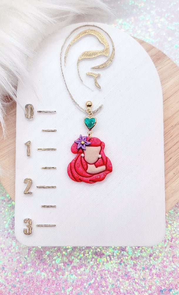 Image of Under the Sea Princess Earrings