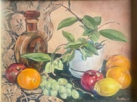Image 3 of Still Life with Hoya, Oil on Canvas
