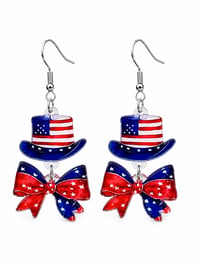 Image 3 of Stars & Stripes  Earrings 