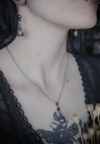 Image 2 of Real poppy seed pod necklace