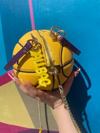 Image 2 of SMALL BALLBAG LAKERS - by Wilson - ED. IV