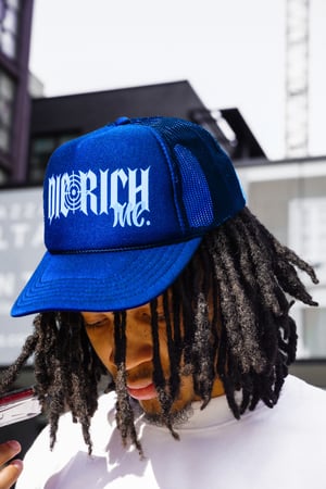 Image of Blue “TARGET” Trucker Hat