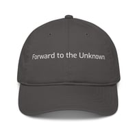 Image 1 of Forward to the Unknown Organic dad hat