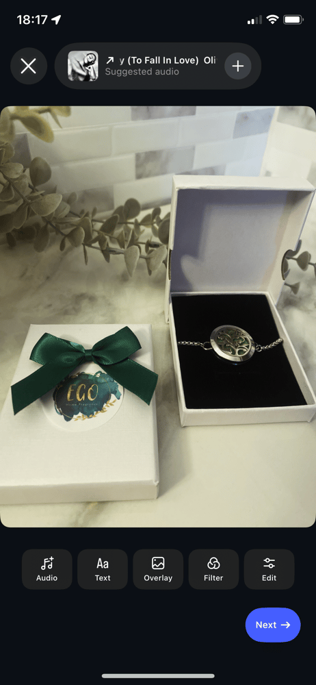 Tree of Life Aromatherapy bracelet 