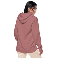 Image 20 of What's The Use Embroidered Unisex Pigment-Dyed Hoodie