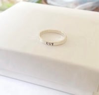 Image 4 of Keep Me Here Band - stamped ring