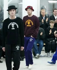 Image 5 of '02 Junya Watanabe x Levi's "Hull Hornets" Wool Pants - 31