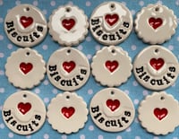 Image 4 of Jammie Dodger style tag and Biscuits Tag
