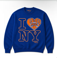 Image 2 of VLLI’AGE KNICKS CREW NECK SWEATER 