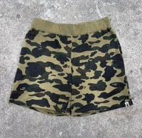 Image 1 of Bape Camo Sweatshorts 