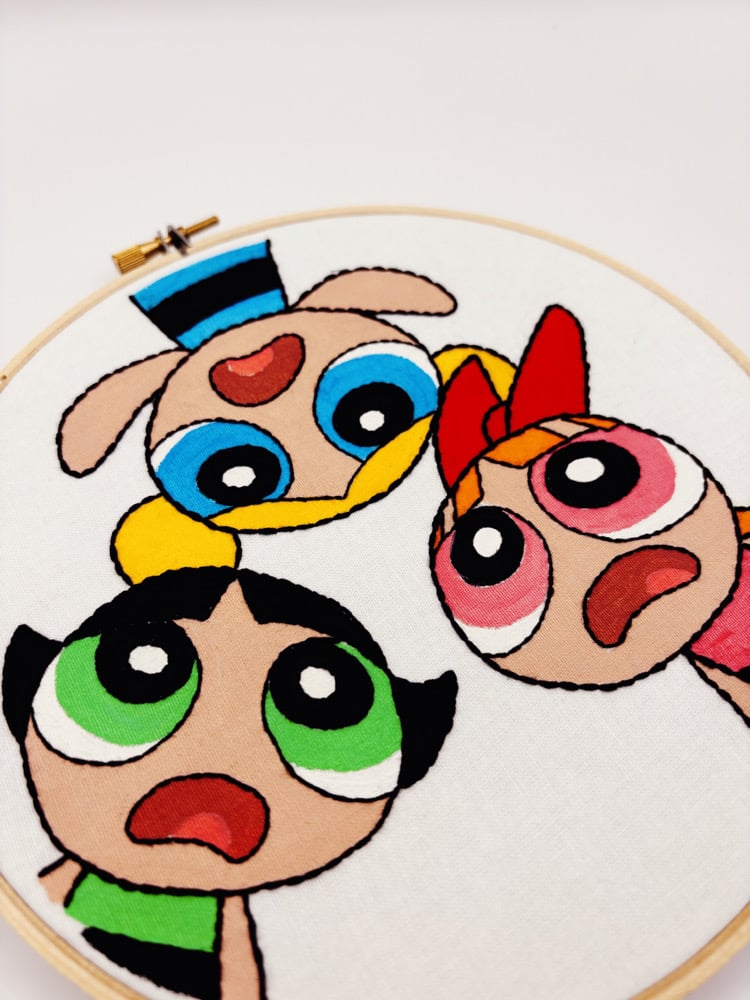 Image of Paniced Powerpuff Girls