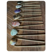 Image 3 of Solid Brass Various Hairpins 