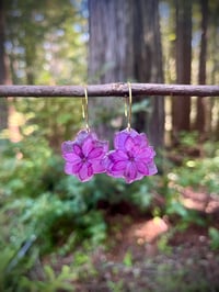Image 3 of Purple Pixie Earrings 