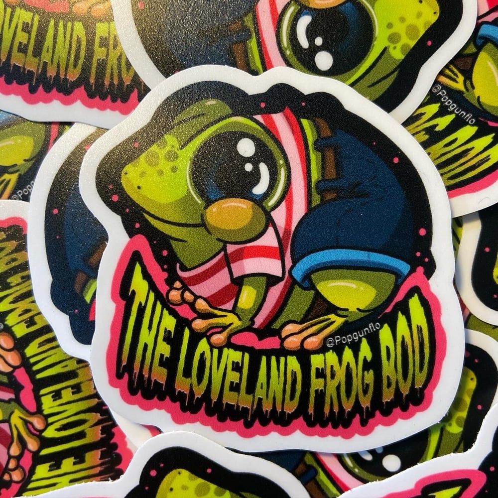 Frog Bod Sticker