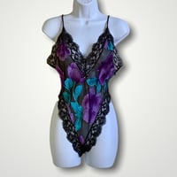 Image 1 of Floral Bodysuit Medium
