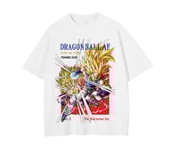 Dragonball graphic print t-shirt DBAF ssj3 Vegeta & Gogeta
