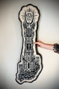 Image 1 of Barad-dûr Woodcut 