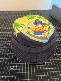 Image 1 of Garfield and ghouls bucket hat