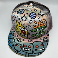 Image 4 of Hand Painted hat 398