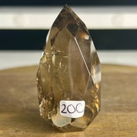 Image 1 of Smoky Quartz Faceted Flame (20C)