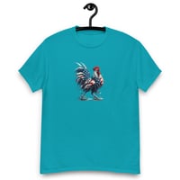 Image 11 of Unisex classic tee, Americana Rooster Patriotic Tee