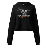 Image 1 of Bike week design 3 Crop Hoodie