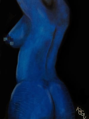 "Censored" Blue