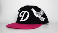 Image 3 of Double dove snap back pink horizon