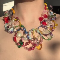 Image 3 of Wrapped in Rainbows Necklace
