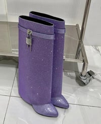 Image 9 of BARBIE BLING SHARK BOOTS