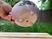 Image 3 of African Violet in Lavender Flower Bowl