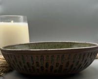 Image 3 of Red Carved Bowl