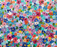 Image 6 of Custom Size Extra Large Art - Bright Flowers