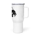Image of Misfortune travel mug with a handle