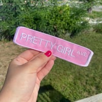 Pretty Girl Avenue Embroidered Patch