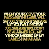 Image 2 of XXL TAPERED SQUARE