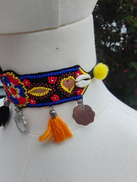 Image 4 of Festie choker - tassel ties